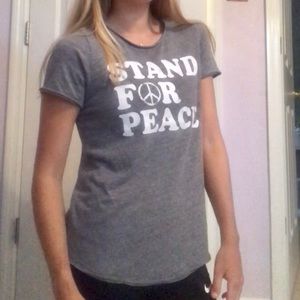 3/$15 Stand for Peace Hipster Tee